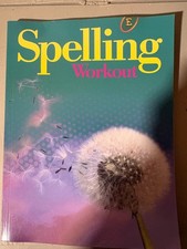 Spelling Workout by Phillip Trocki  LEVEL E Student Book picture