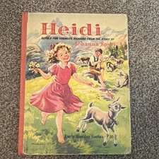 Hampster Books Heidi by Johanna Spyri Early Reader Series 30 Illustrated HC picture