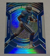 2007 Topps Finest - Rookie Finest Moments Calvin Johnson #RFM-CJO Blue Refractor picture