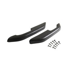 Arm Rest Black Pair 1987-91 Ford Truck, 1987-91 Ford Bronco E7TZ-1524100-BK picture
