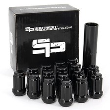 Black Tapered Lug Nuts 12x1.5 16 Pack w/Key Polaris RZR XP 1000 900 Turbo picture