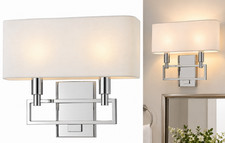 Livex Lighting Pierson 50991-05 2-Light Wall Sconce Polished Chrome 16” picture