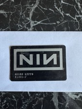 Nine Inch Nails THE SPIRAL Fanclub OFFICIAL Membership Card RARE With Teeth NIN picture