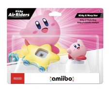 Nintendo amiibo Kirby & Warp Star Figure Kirby Air Riders NFC 2021 picture