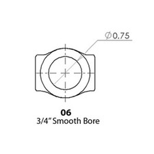 Sweet U-Joint 3/4 - 30 Spline to 3/4 Round, Small GM P/S 78-Up picture