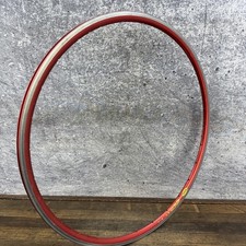 Vintage Mavic CXP 33 700c Road Rim Red 28H Clincher Presta Alloy 15C Bike picture