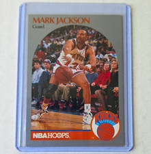 NBA Hoops 1990-91 Mark Jackson New York Knicks #205 Menendez Brothers picture