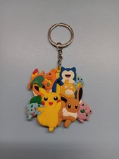 Adorable Pokemon Characters Two Sided Key Chain  2.5