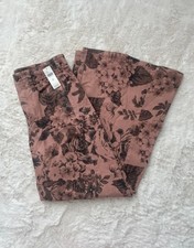 Pilcro by Anthropologie Pink Floral Jeans Size 28 NWT picture
