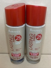2x Rimmel Lasting Finish 25 hr Foundation with Comfort Serum #100-IVORY picture