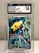 2025 Pokemon Destined Rivals Misty’s Psyduck 193/182 IR Holo CGC 10 Gem Mint picture