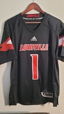 Adidas Premier NCAA Jersey Louisville Cardinals #1 Men's L picture
