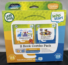 LOT 2 LEVEL 1 &2 Preschool BOOKS LEAPFROG LEAPSTART INTERACTIVE LEARNING SYSTEM picture
