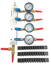 ANDREW COMMSCOPE 6600D-4 4 port manifold distribution system, 0-15 PSI, NEW picture