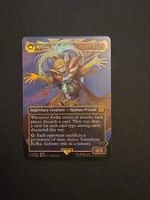 Kefka, Court Mage (0543) (Borderless) (Surge Foil) Final Fantasy Foil NM picture