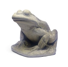 Concrete Frog Garden Statue 6