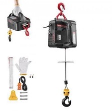 VEVOR 2-in-1 Electric Hoist Winch 1100 lbs Manual Wired Remote Control picture