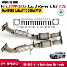 Fits: 2008-2012 LAND ROVER LR2 3.2L Flex Pipe Exhaust Catalytic Converter picture