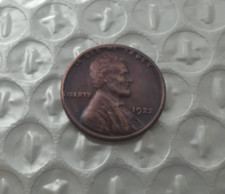 1922 No D Wheat Reverse Strong Cent Red picture