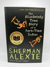 The Absolutely True Diary of a Part-- paperback, Sherman Alexie, Brand new picture