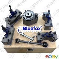 A1 40Position Quick Change Tool Post Kit For 150-300mm Lathe Multifix A Wooden picture