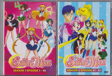 Sailor Moon COMPLETE Seasons 1 & 2 (All 82 episodes) DIC English Dubbed SERENA picture