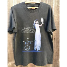 Stevie Nicks Bella Donna Vintage Shirt Fleetwood Mac Boho Rock Band Tee picture