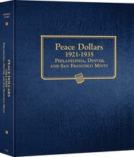 U.S. Peace Silver Dollars: 1921-1935 - Whitman Classic Coin Album picture