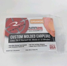 Radians Custom Molded Earplugs Orange NRR26 - 26 Decibel Noise Reduction  picture