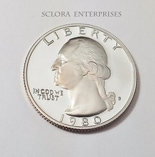 1980 S WASHINGTON *PROOF* QUARTER  **FREE SHIPPING** picture