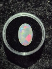 2.0ct Natural Solid Australian Opal Cabochon Gemstone Multi Fire picture