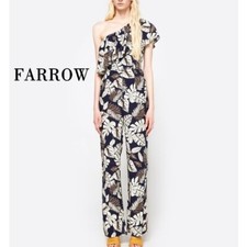 Farrow floral gorgeous one-shouldered piece jumpsuit. * NWT ~ Size Small* picture