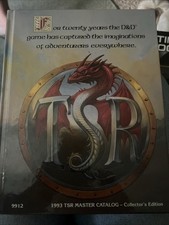 1993 Tsr Master Catalog (1993, Hardcover, Collectors) picture