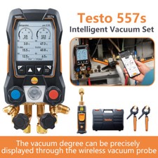 Testo 557s Kit Smart Digital Manifold Bluetooth with 1xTesto 552i & 2xTesto 115i picture