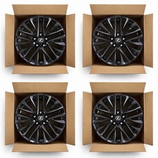 Set of 4 Lexus ES350 18x7.5 OEM Wheels – Gloss Black – Factory Rims picture