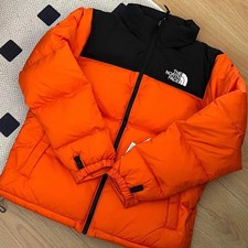 Men's The North Face 1996 Retro Nuptse 'Orange/Black' – Down  picture