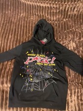 SP5DER Nevermind the Spider Hoodie Black picture