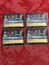 4x Lorcana Whispers - Illuminary Tunnels - Linked Caverns - 202/204 x4 picture