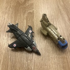 Vintage 1983 Tonka GoBots Royal-T MR-19 and Twin Spin Helicopter Parts Only picture