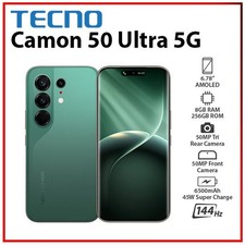 Tecno Camon 50 Ultra 5G 8GB+256GB GREEN Dual SIM Unlocked Android Mobile Phone picture