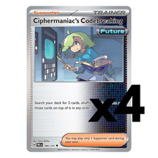 4x Ciphermaniac's Codebreaking 104/131 SV: Prismatic Evolutions Pokemon Playset picture