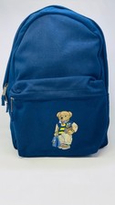 Polo Ralph Lauren Refined Navy Blue Backpack Polo Bear New picture