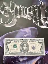 Ghost 2025/2026 Skelatour - Frater Imperater - Papa Buck/Mummy Dust - $666 Bill picture