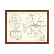 Old Map of Lake Charles Air Force Base Vicinity, LA 1951 - V picture