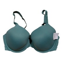 Women's Lightly Lined Semi-Demi Bra - Moss Flash Green 38DDD picture
