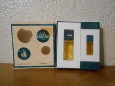 Vintage Via Lanvin Paris Mini Miniature Perfume Bottle 0.25oz New in Box picture