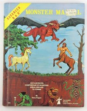 AD&D Original Cover Monster Manual Gygax ORIGINAL picture