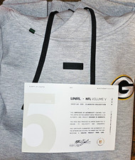 UNRL x Packers '25 Limited Edition High Street Pullover Hoodie Heather Gray M picture