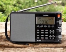 Used Tecsun PL880 PLL Dual Conversion AM FM Shortwave Portable Radio PL-880 picture