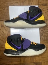 New Nike Kyrie 6 iD Lakers Kobe Bryant Men's Size 9 Basketball Sneakers picture